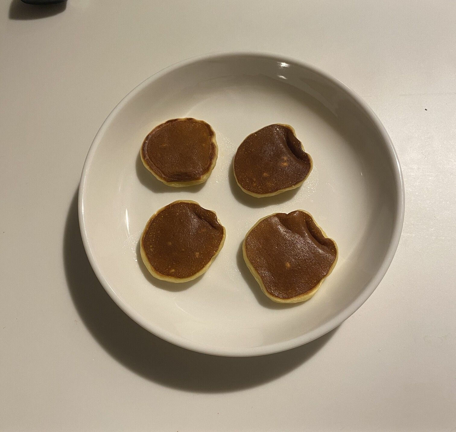 ネズミ用ヨーグルトバナナホットケーキ