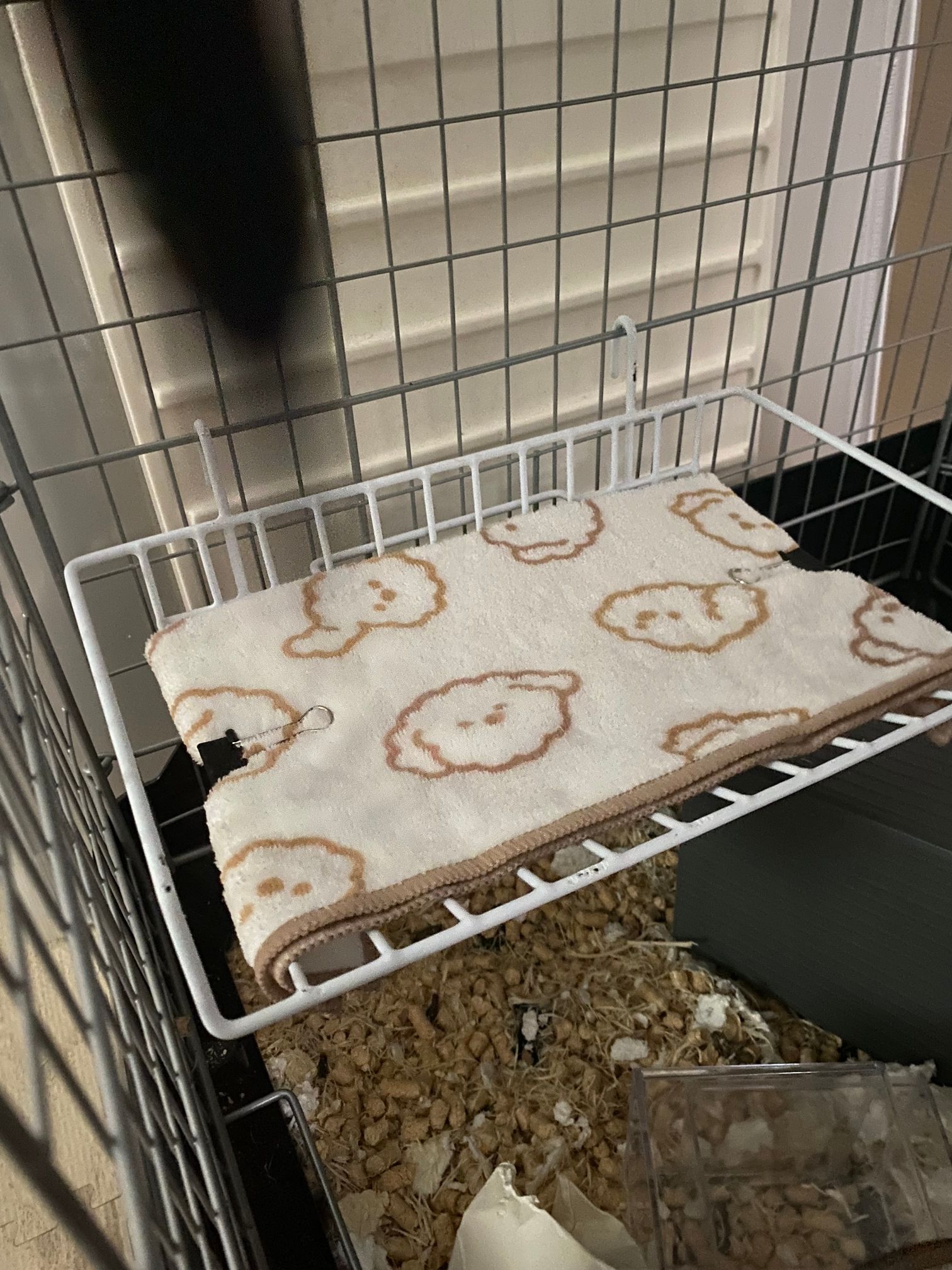 PPシートで補強したハンカチ