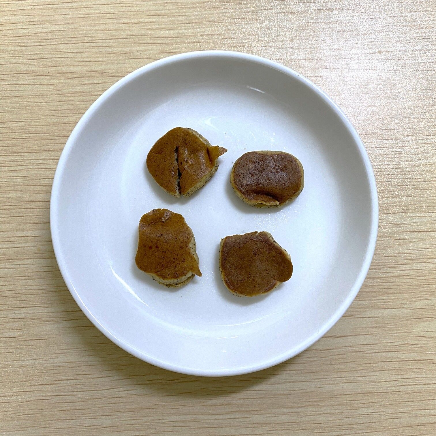 ネズミ用きなこバナナパンケーキ